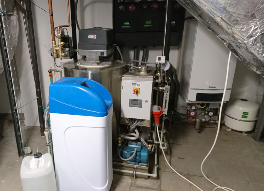 Instalace vyvíječe páry Anfra 100 v Restauračním pivovaru Vysoké Mýto